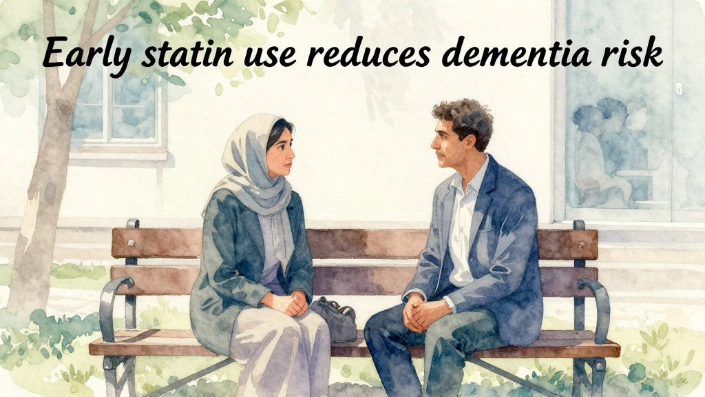 استاتین زودهنگام خطر زوال عقل را ۱۵ درصد کاهش می‌دهد